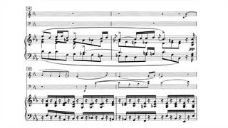 Edvard Grieg - Andante con moto for piano trio (audio + sheet music)