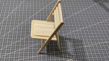 Disposable chopsticks, foldable small chair