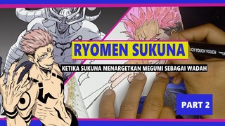 Ryomen sukuna yang mulai menunjukan ketertarikan nya pada megumi fushigoro