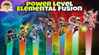 All Power Level Elemental Fusion BoBoiBoy