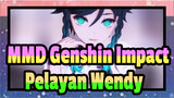 [MMD Genshin Impact] Itu Disebut "Mahir" / Pelayan Wendy