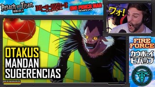 Reacción 14 Openings de Anime | Attack on Titan, Death Note, One Punch Man, Fire Force, Cowboy Bebop