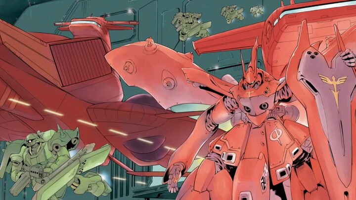 The commander-in-chief's ultimate vehicle! Sazabi and Nightingale and their derivatives Mobile Suit 