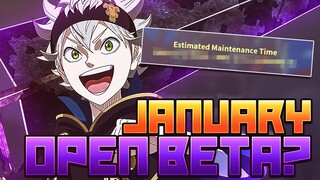 OPEN BETA RELEASE DATE CONFIRMED FOR BLACK CLOVER MOBILE?! | Rise of the Wizard King