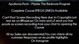 Apollonia Ponti Course Master The Bedroom Program Download