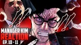THIS MAN CANNOT BE STOPPED | Manager Kim Webtoon Reaction