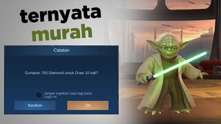 Review Skin Cyclops Master Yoda - MLBB