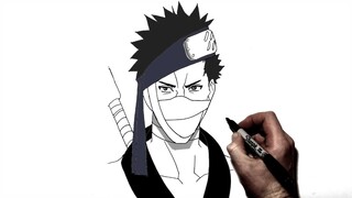 How To Draw Zabuza | Step By Step | Naruto