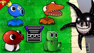 Plants vs Zombies : Roblox Rainbow Friends Team vs Screech Roblox DOORS -  Who Will Win?