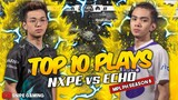 TOP 10 PLAYS NXPE vs ECHO | MPL-PH Season 8 Week 3
