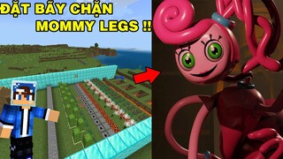 Mình Đã Làm Bãy Chặn Nước Lửa | Chống Lại Mommy Long Legs Khổng Lồ | TRONG MINECRAFT PE..!!