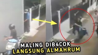 NGERI !! Maling Sial Terkena Sabetan Sajam Lalu Dikirim Ke Alam Bawah