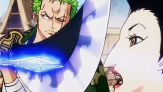 Zoro: Kapten, lihat saja dari samping, aku akan menangani orang itu