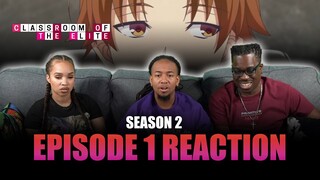 Remember to Keep a Clear Head in Difficult Times | Classroom of the Elite S2 Ep 1 Reaction