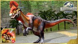 CRYOLOPHOSAURUS MAX LEVEL 40 NEW CARNIVORE DINOSAUR. Feeding & PVP Battle | Jurassic World The Game