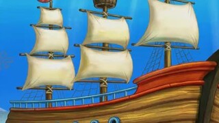 SpongeBob helped Sandy build a ship | SpongeBob