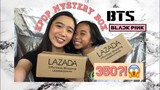 UNBOXING KPOP MYSTERYBOX FROM LAZADA | BTS AND BLACKPINK MYSTERY BOX | SAB AND ALEX PHILIPPINES
