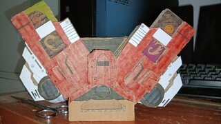 Cardboard Homemade Double Ride (W) Belt!