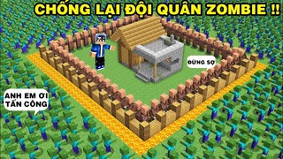 Mình Đã Thử Thách Chống Lại Zombie | Bằng Những Loại Khoáng Sản Đặc Biệt | TRONG MINECRAFT PE..!!