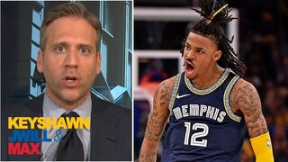 Max Kellerman "appalled" Ja Morant erupts for 47 Pts to help Grizzlies outduels Warriors 106-101 Gm2