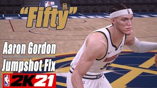 Aaron Gordon Jumpshot Fix NBA2K21 With side-by-side Comparison