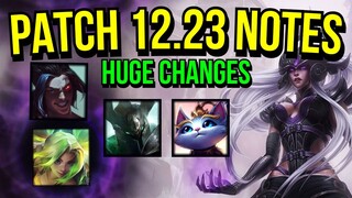 Massive Changes In Patch 12.23 | League of Legends