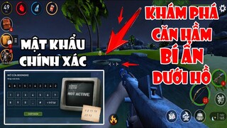 Raft Survival - Khám Phá Căn Hầm Bí Ẩn Dưới Hồ Nước Ở Đảo Có Hồ Và Cái Kết