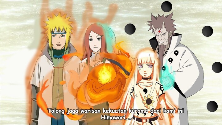 Kurama Warisan Minato Khusina - Inilah yang membuat Kurama ada pada tubuh Himawari, Boruto Chapter 9