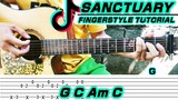 Sanctuary | Joji (Guitar Fingerstyle) Tabs + Chords
