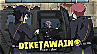 Ketika cewe pendek pengen coba nyetir mobil...🤣