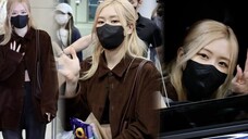 ROSÉ ends VMAs trip, enters ICN today