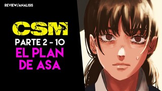 GUERRA, PLANES, JUSTICIA Y MASACRE / Chainsaw Man parte 2 - Cap 10  (Review/Análisis)