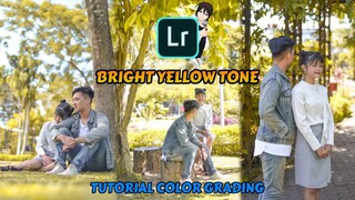 Tutorial Edit Foto Bright Yellow Tone | Lightroom Mobile (android/IOS) |【Indonesia / Vtuber】