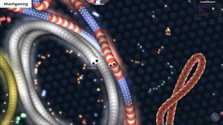 Slither.io 001 Snake vs 94149 Snakes Epic Slitherio Gameplay 13