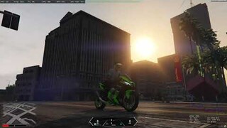 GTA V ขับซิ่ง ยกล้อ รถบิน ZX10R