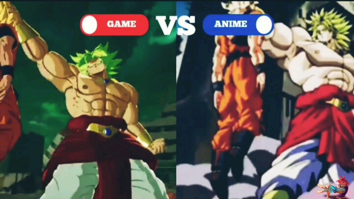 Scene Ikonik Goku Vs Legendary Saiyan Broly di The Movie DBZ.