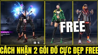 Free Fire - Cách Nhận 2 Gói Đồ Cực Đẹp Miễn Phí - Review Shop Huyền Bí Mới Và Thẻ Vô Cực Mới Tháng11