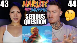 "DO WE LIKE THE NINE-TAILS??" | Naruto Shippuden Reaction Ep 43-44