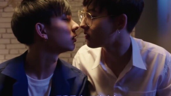 [Love scheming] Kan&Bar's kiss scene, kind of kissing. Episode 2 P4 [Love of Gears]