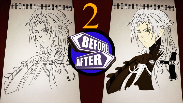 Drawing Calcharo Wuthering Wave Part 2 #bestofbest #anime #drawing