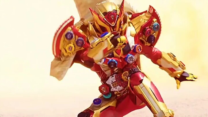 "Kamen Rider King Power Gates Gates tiến hóa thành King Power Gates và đánh bại White Woz.