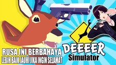 DEEEER Simulator Android | Kita Menjadi Rusa Yang Di Takuti Warga Dan Menghancurkan Kota !!!