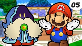 Paper Mario Ep.[05] - Cidade Toad, treinamento e Merlón.