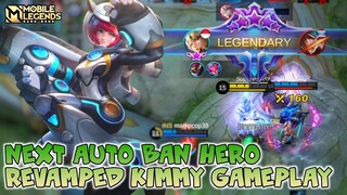 Kimmy Revamp Gameplay , Next Auto Ban Hero - Mobile Legends Bang