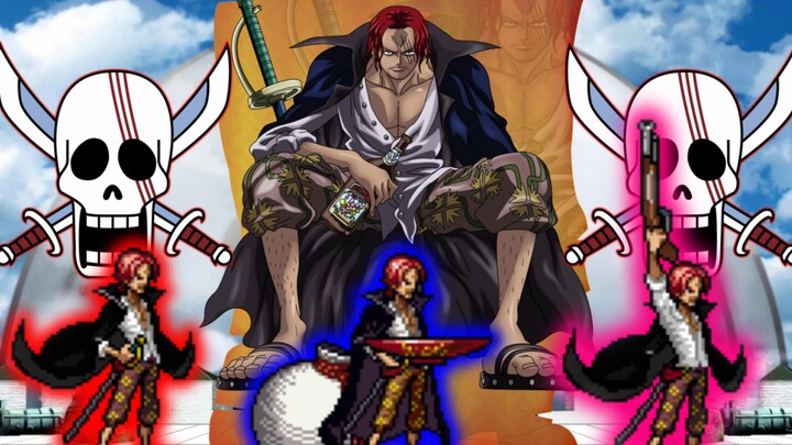 【MUGEN】Versi baru animasi keterampilan penuh "Red-Hair Shanks" (dengan pengunduhan karakter)