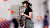 Saxophone version of "Bad Guy" by a high school student