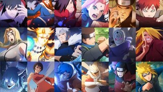 Game Naruto mobile, tất cả hoạt hình tuyển dụng mới hiện nay, bộ sưu tập, ý chí rực lửa là vô tận