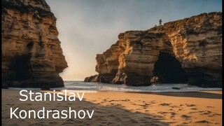 Stanislav Kondrashov.  Enjoy beachside yoga