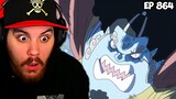One Piece Episode 864 REACTION | Finally, They Clash! The Emperor of the Sea vs. the Straw Hats!