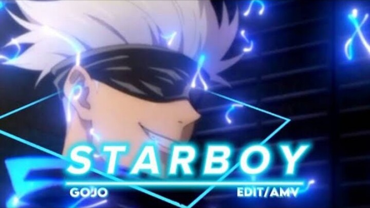 GOJO SATORU - STARBOY ⭐ [Edit/Amv] 4k